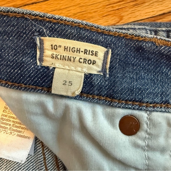NWOT Madewell Women's 10” High Rise Skinny Crop Jeans - Picture 4 of 4